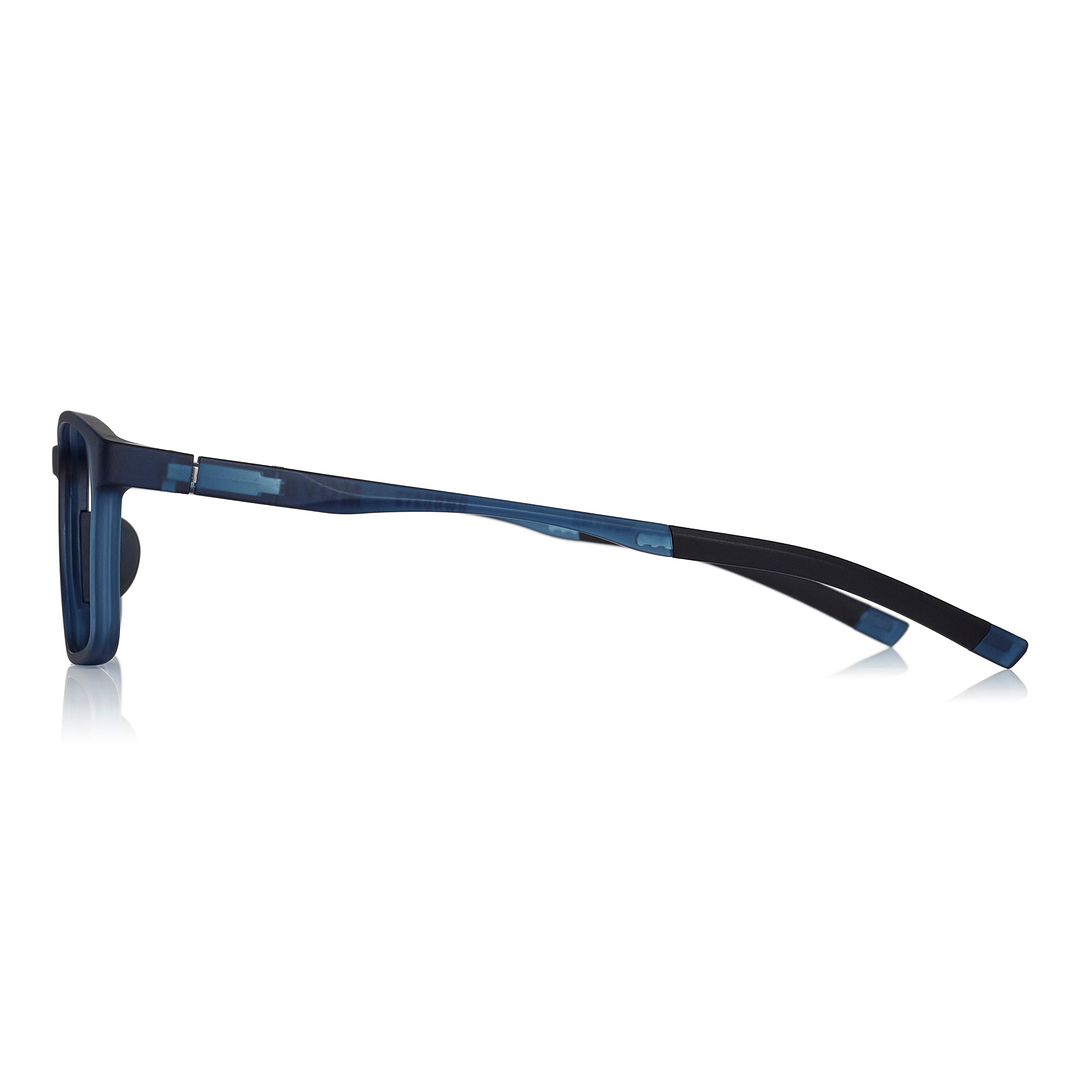 OWNDAYS | MOVE Matte Navy Full Rim Rectangle left side